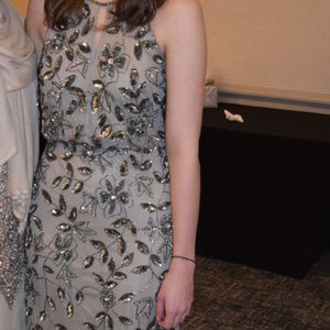 Adrianna Papell formal beaded gown, size2